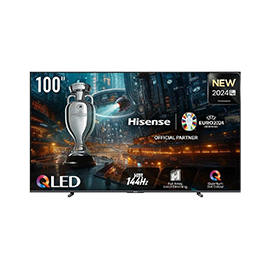 TV Hisense 100" 4K + Estrado: 400€ 640€ (c/ montagem na grande Lisboa)